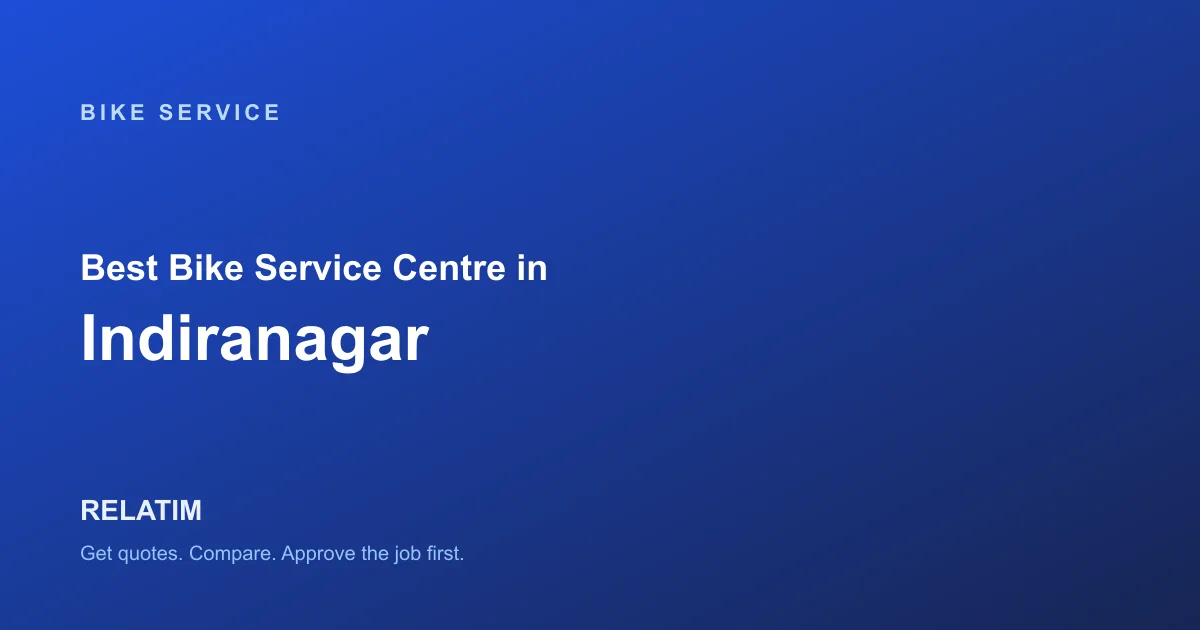 Best Bike Service Centre in Indiranagar, Bangalore